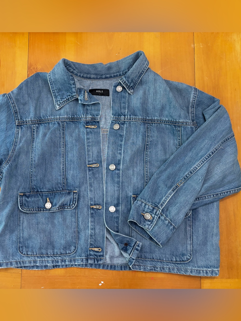 Able Aspen Denim Jean Jacket XL
